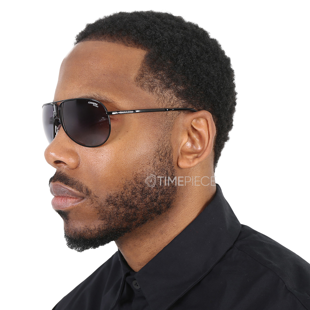 Carrera Gipsy 65 Grey SF Polarized Pilot Unisex Sunglasses GIPSY65 0807 64