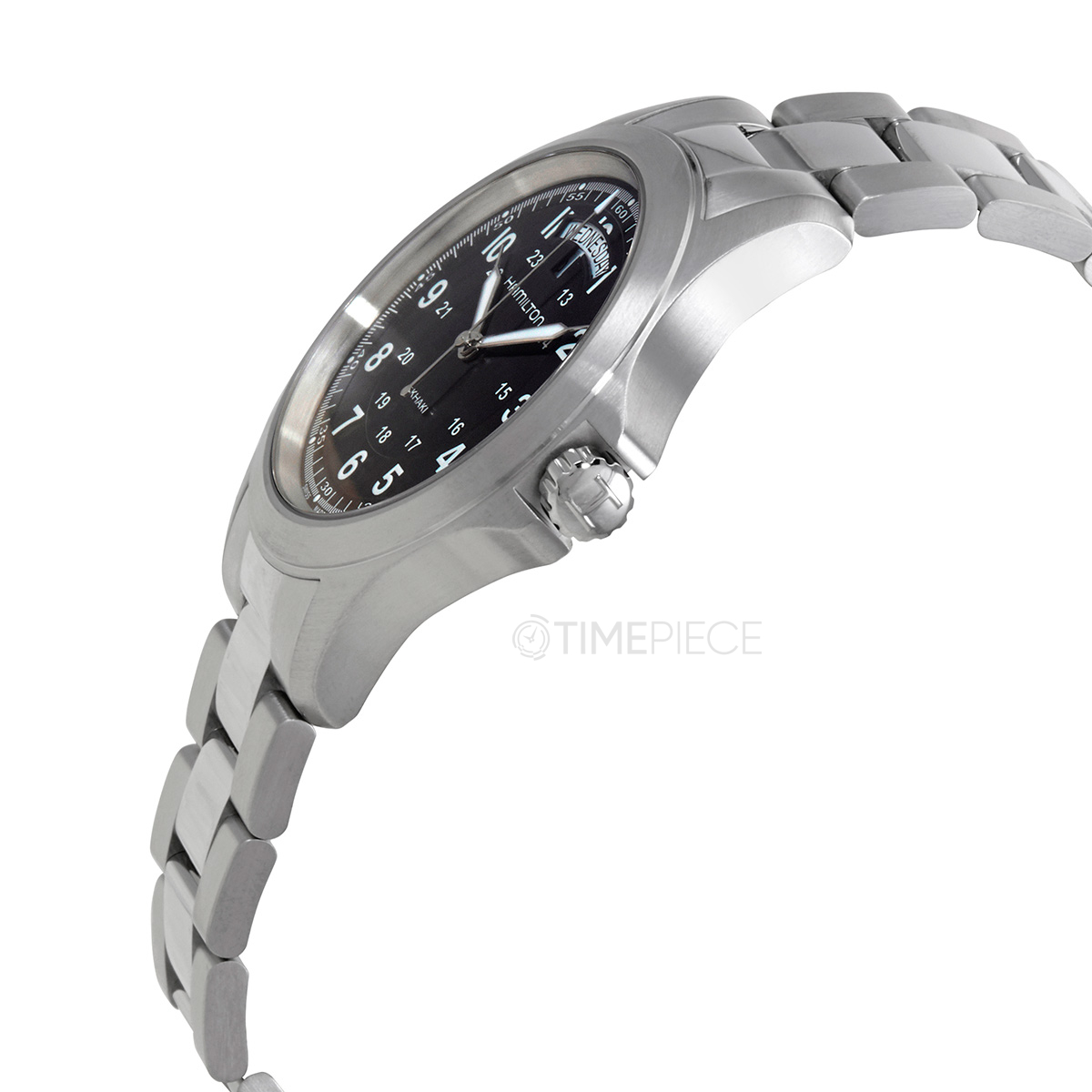 Hamilton Khaki Field King Quartz Black Dial Mens Watch H64451133