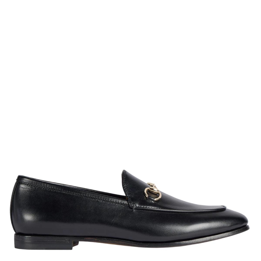 Gucci Jordaan Loafer In Black Leather