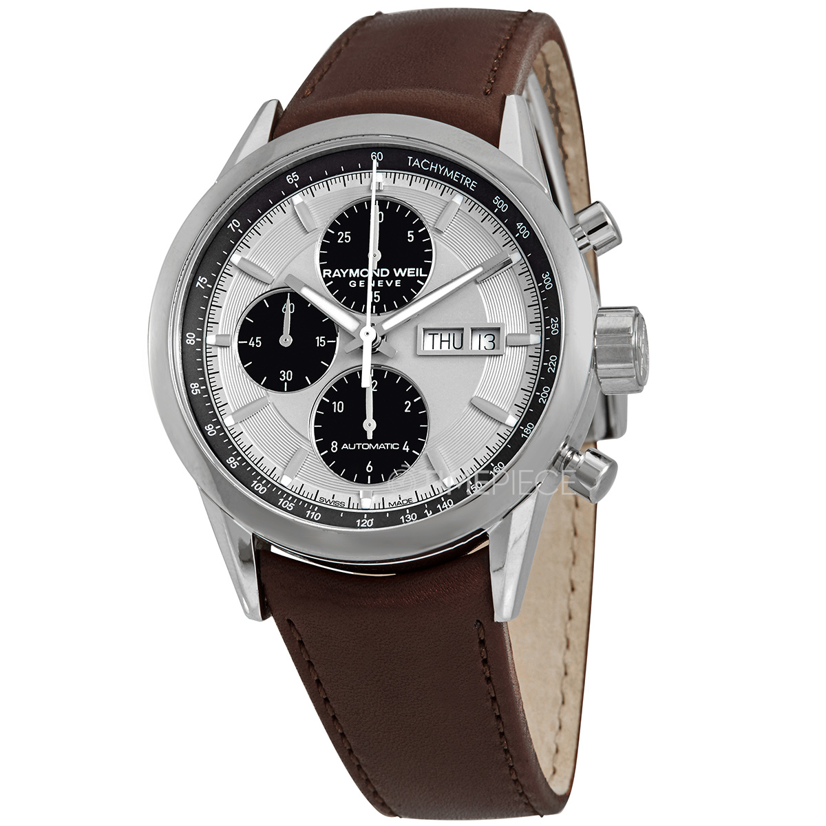 Men's Chronograph Leather Watch - Freelancer