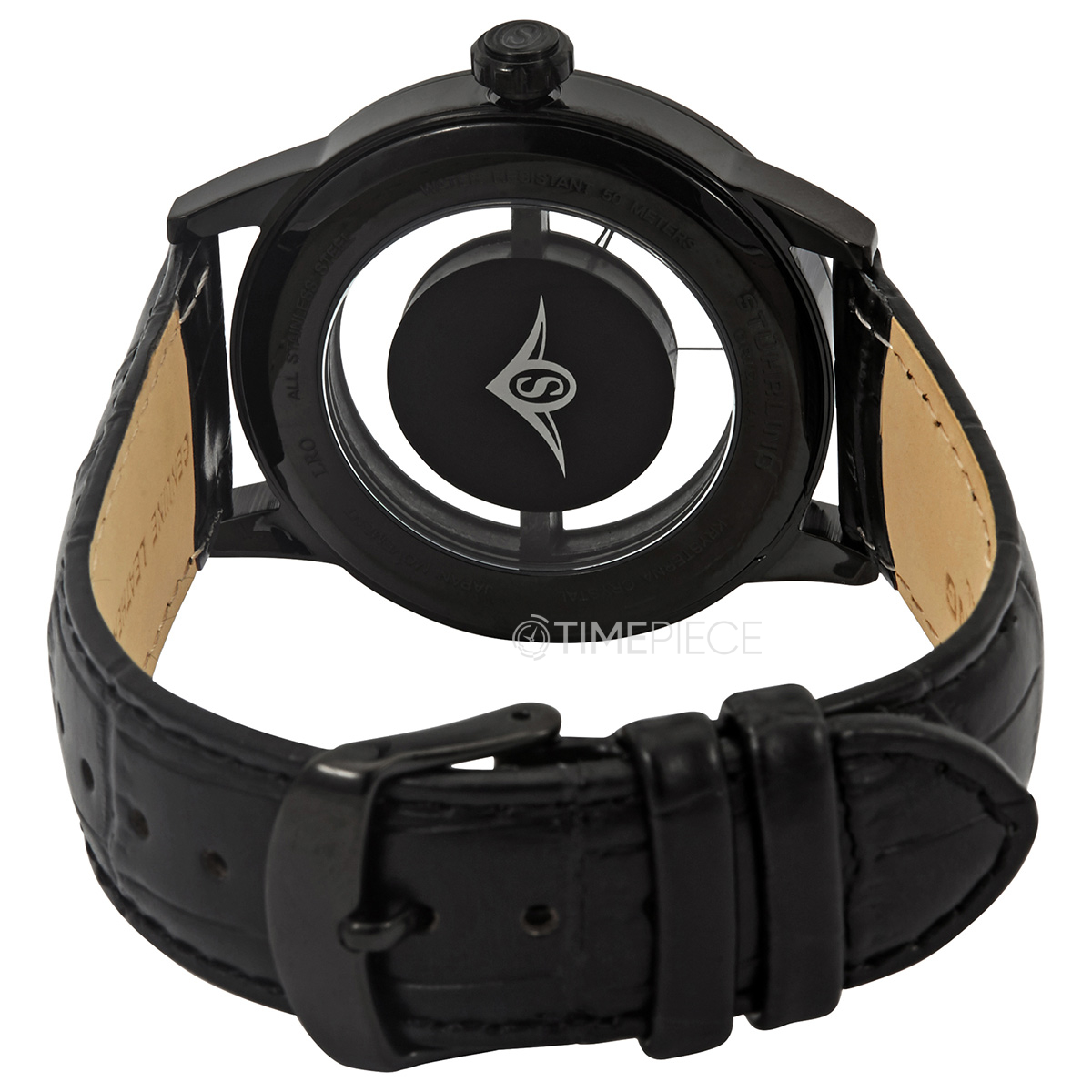 Stuhrling Original Aviator Black Dial Mens Watch M15364