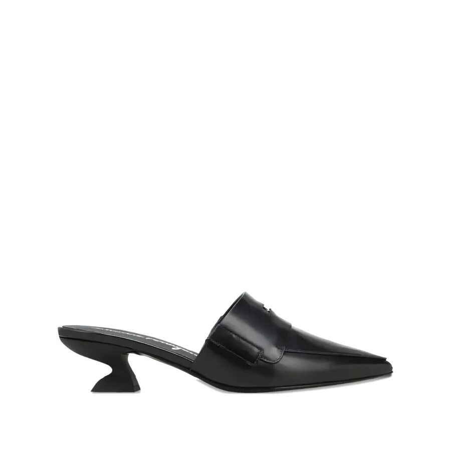 Ferragamo Womens Black Pumps Heels