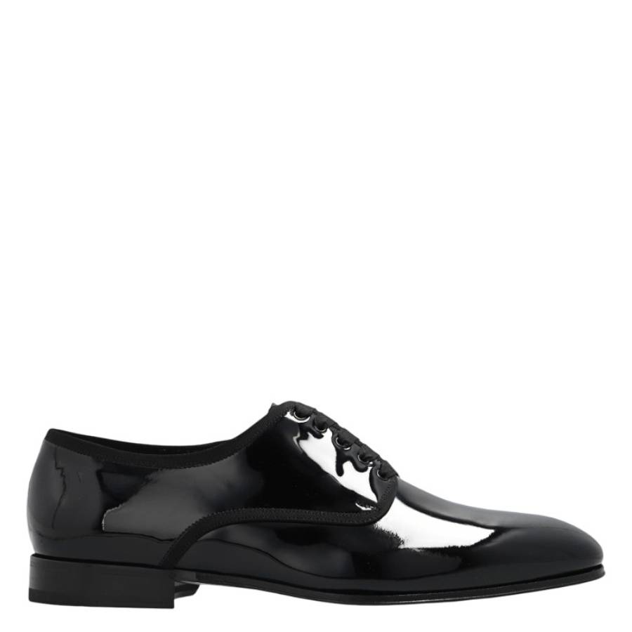 Ferragamo Magic Charlotte Patent Derby Shoes