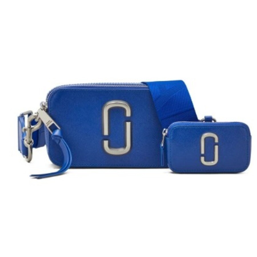 MARC JACOBS Marc Jacobs The Utility Snapshot Bag in Cobalt