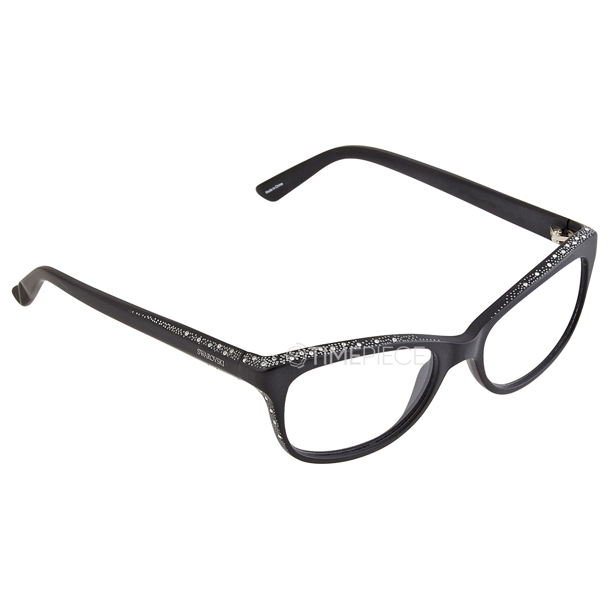 Swarovski Ladies Black Square Eyeglass Frames SK510000250