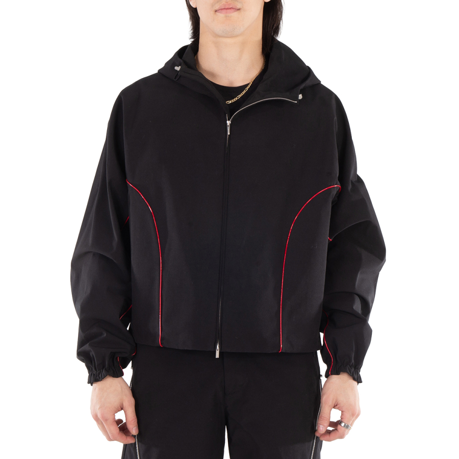 Ferragamo Black Polyester Blend Jacket