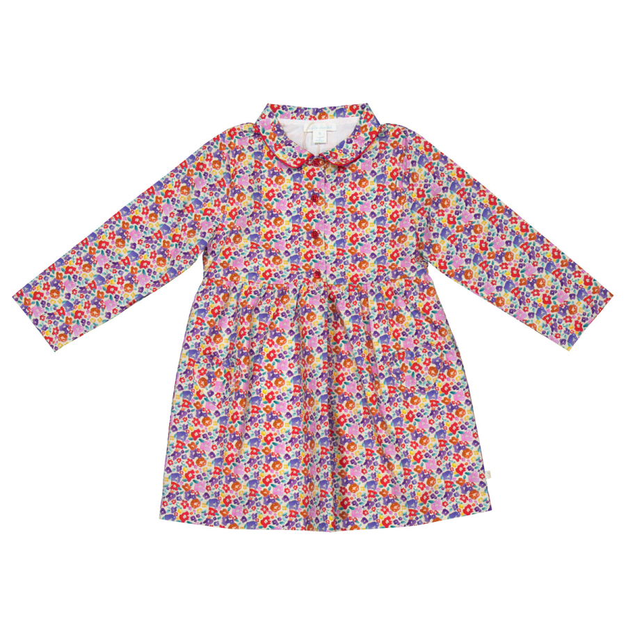 Marie Chantal Kids Autumn Olympia Floral Dress