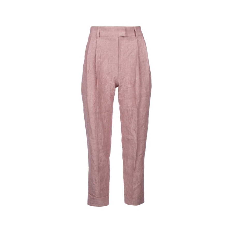 Brunello Cucinelli Worosa Linen Tapered Trousers