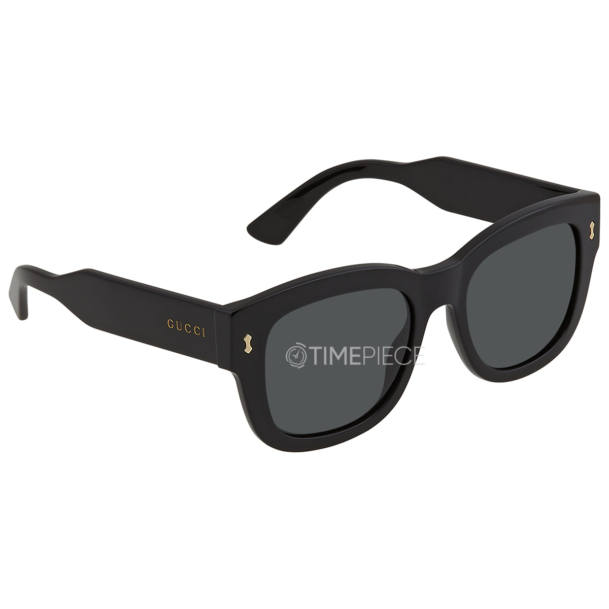 Gucci Smoke Square Mens Sunglasses GG1110S 001 53