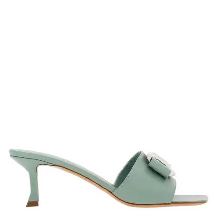 Ferragamo Slip-On Vara Bow Sandals