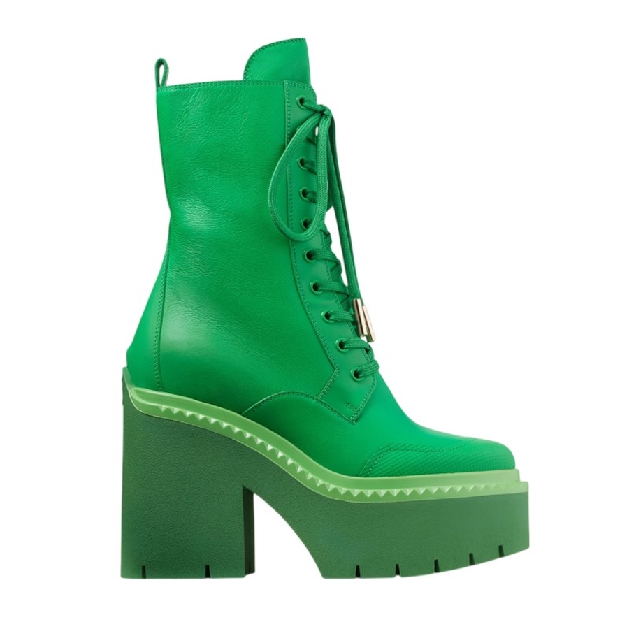 Jimmy Choo x Pretty Guardian Sailor Moon Sailor Jupiter Boots 120, Brand Size 35 ( US Size 5 )