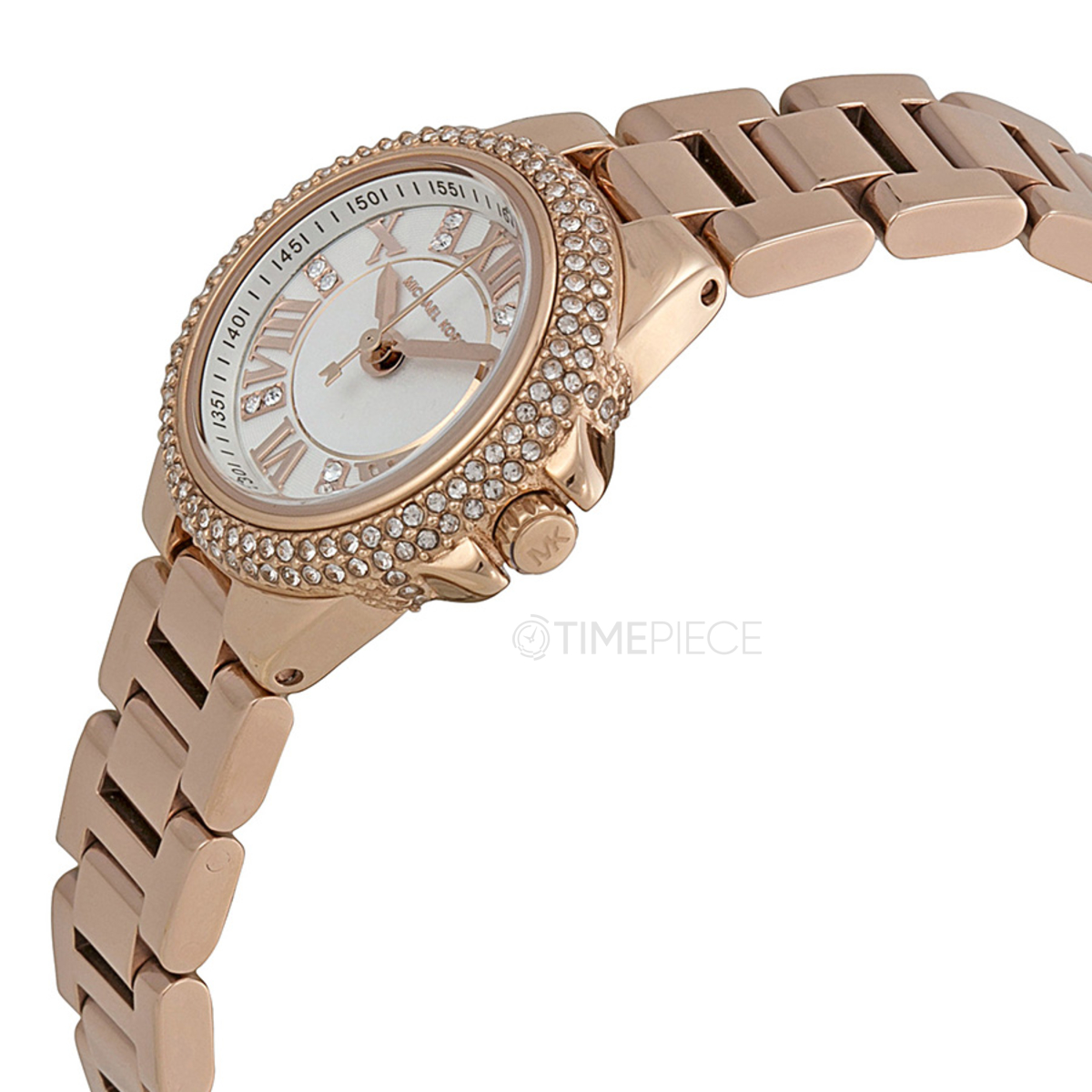 Michael Kors Camille White Dial Rose Gold-tone Ladies Watch MK3253