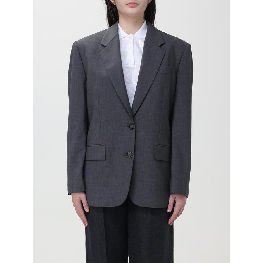 Brunello Cucinelli Dark Grey Wool Blazer