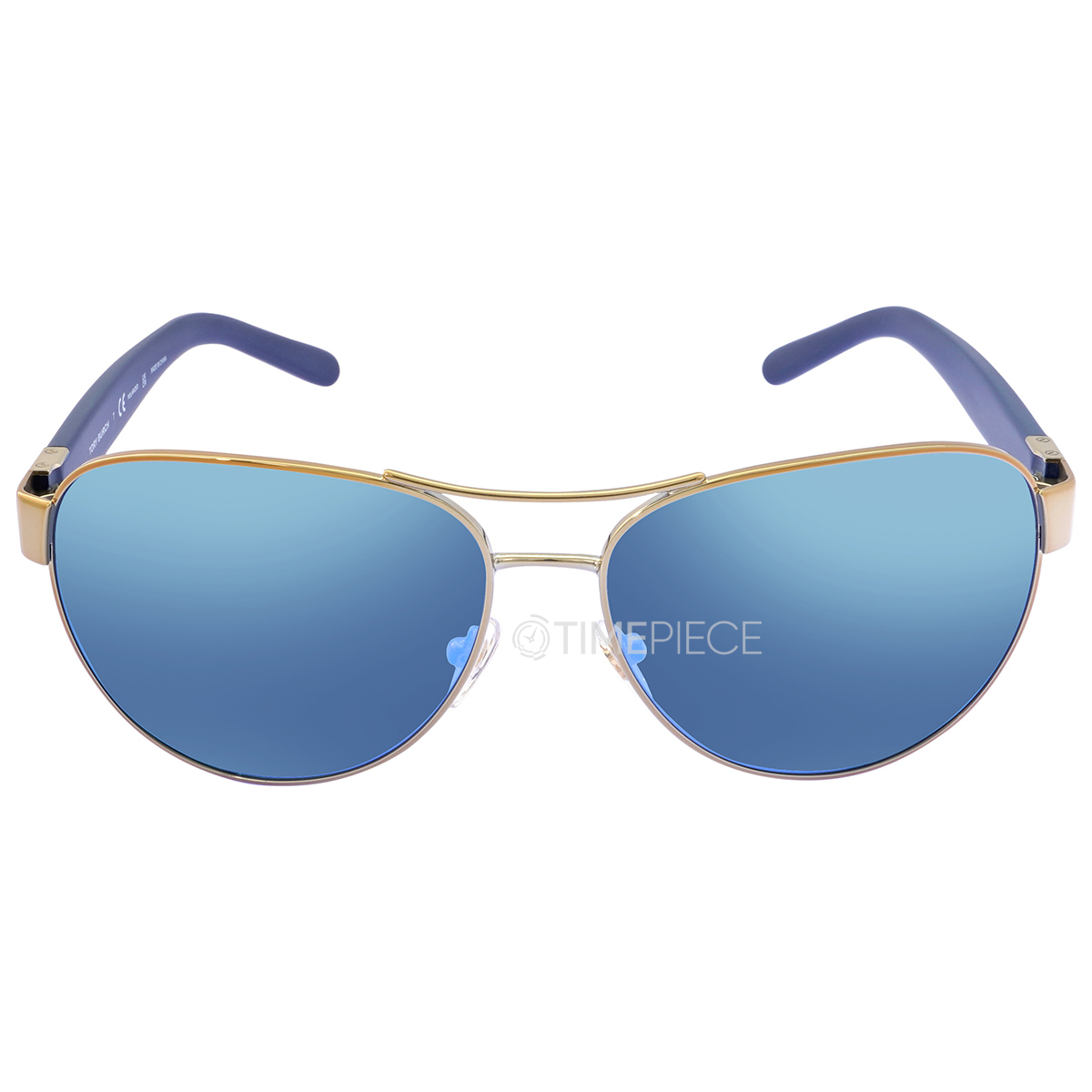 Tory Burch Blue Flash Pilot Ladies Sunglasses TY6051 304122 60