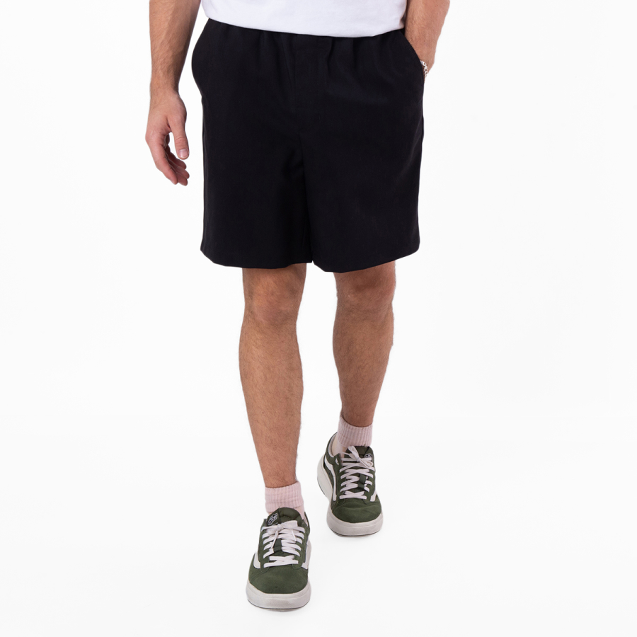 Ami Paris Elasticated Waist Wool Shorts