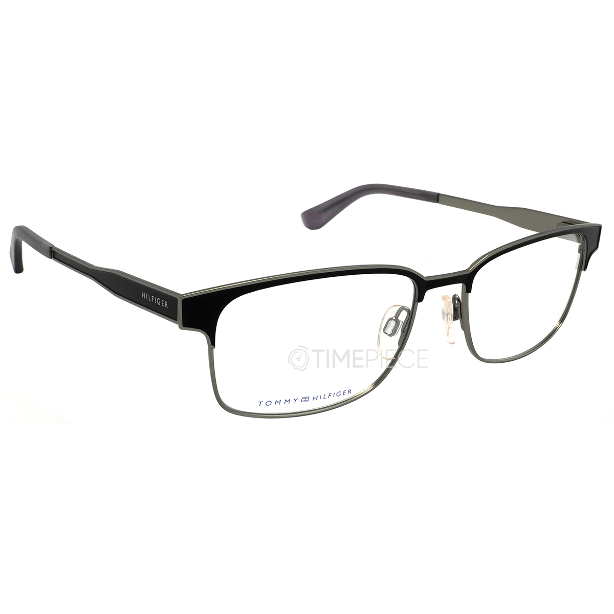 Tommy Hilfiger Demo Rectangular Mens Eyeglasses TH 1357 0P5Q 55