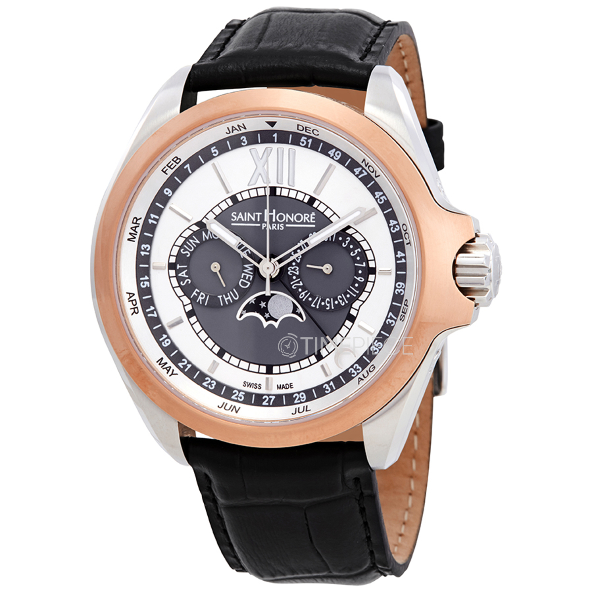 Saint Honore 858045 6AGIN Coloseo Mens Quartz Watch