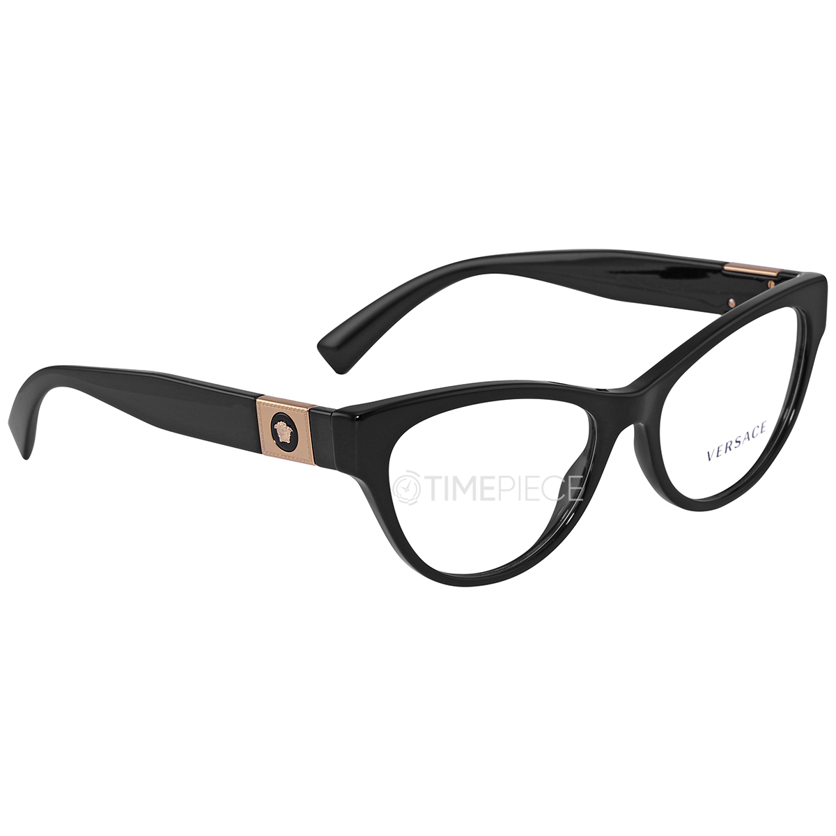 Versace Demo Cat Eye Ladies Eyeglasses VE3296 GB1 54
