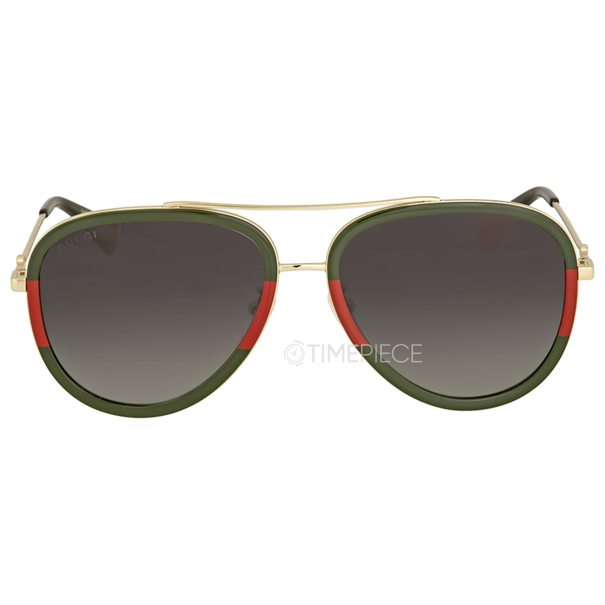 gucci grey gradient aviator sunglasses