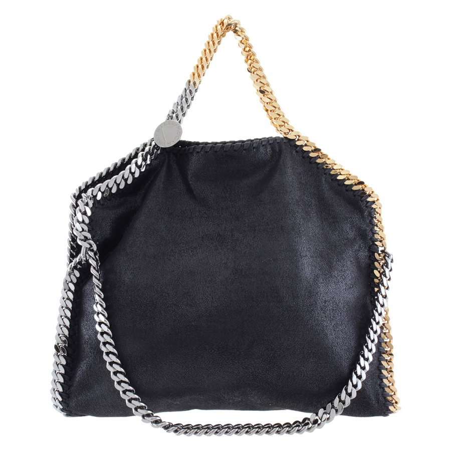 Stella McCartney Black Tote Piccola Falabella Handbag