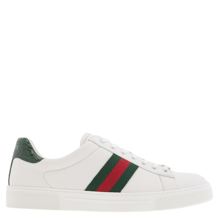 Gucci Ace Sneaker With Web