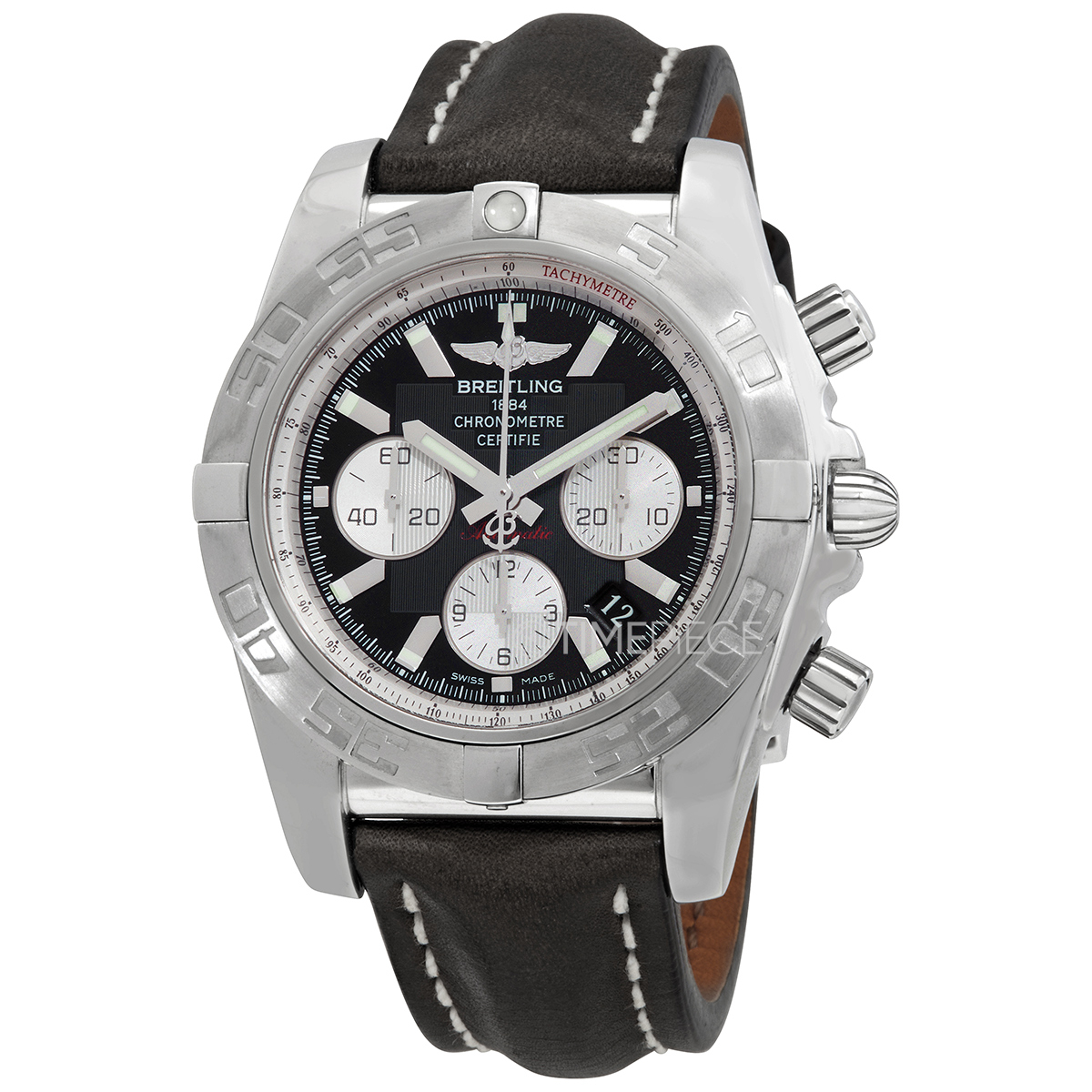 Breitling Chronomat 44 Chronograph Automatic White Dial Mens Watch