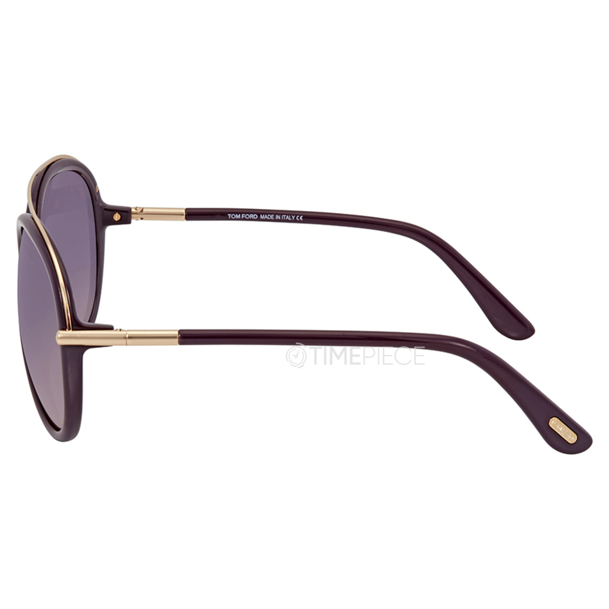 gennemskueligt Embankment Stræde Tom Ford FT0454-81Z Tamara Sunglasses