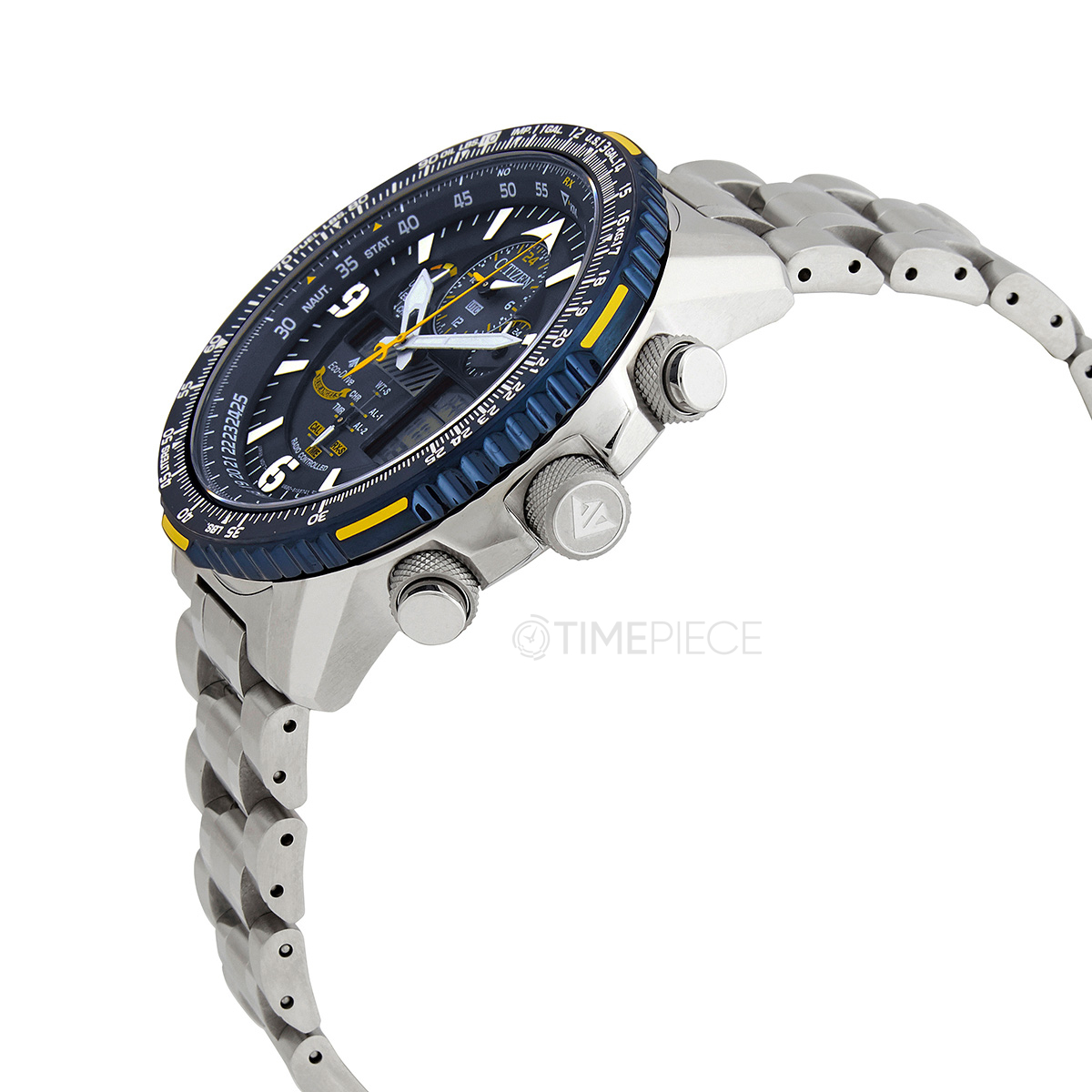 Citizen Promaster Skyhawk AT Perpetual Alarm Chronograph Blue Dial