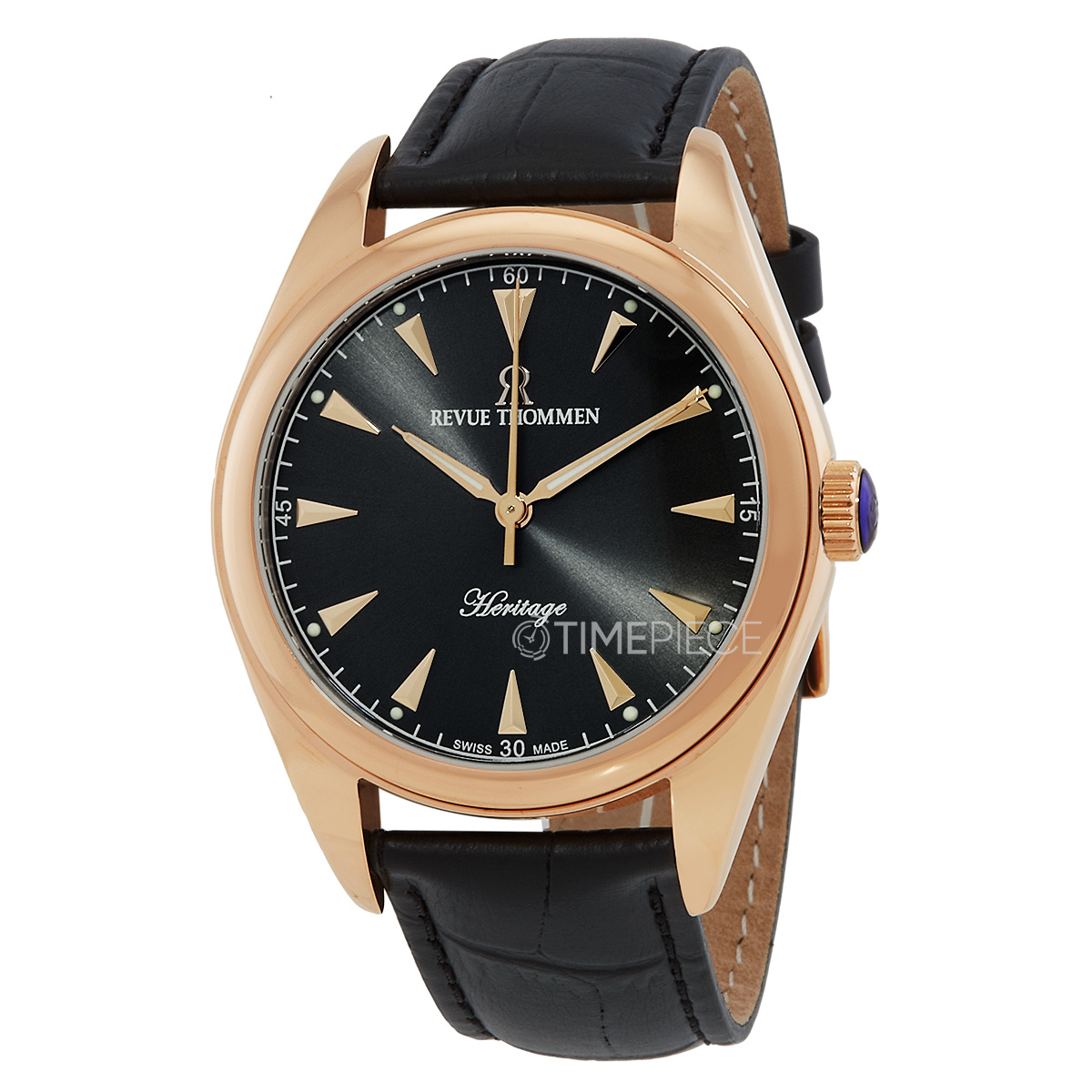 Revue Thommen Heritage Automatic Grey Dial Mens Watch 21010.2561