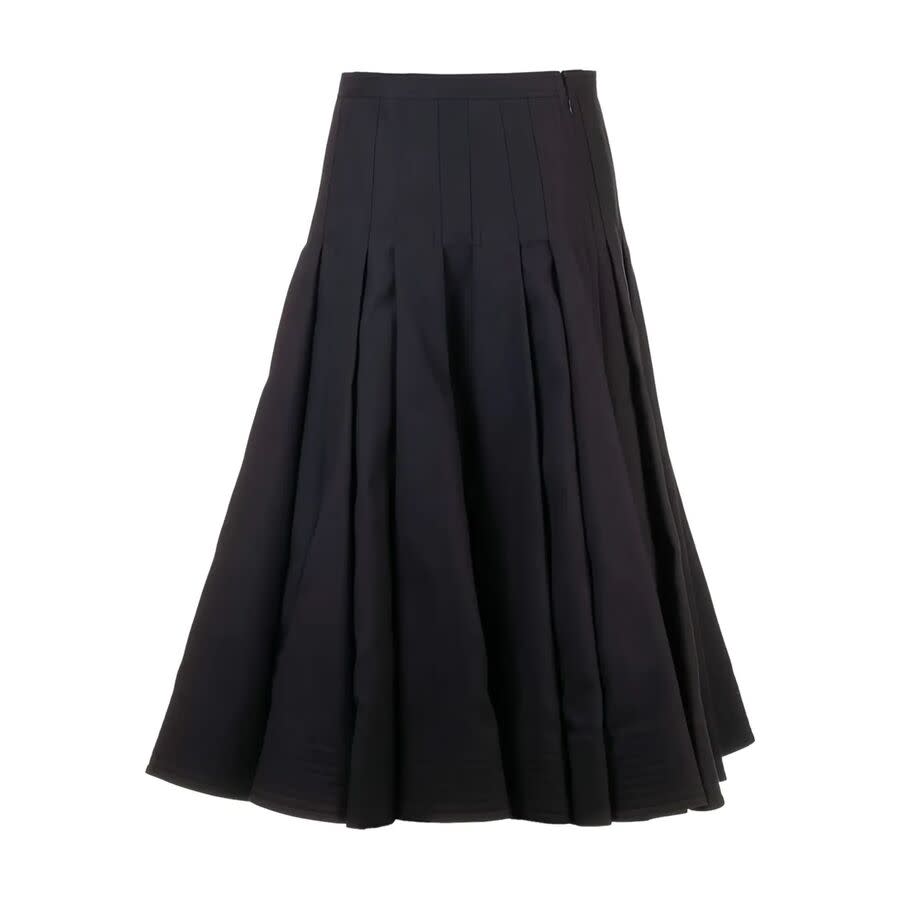 Valentino Garavani Pleated Panelled Skirt 1600$