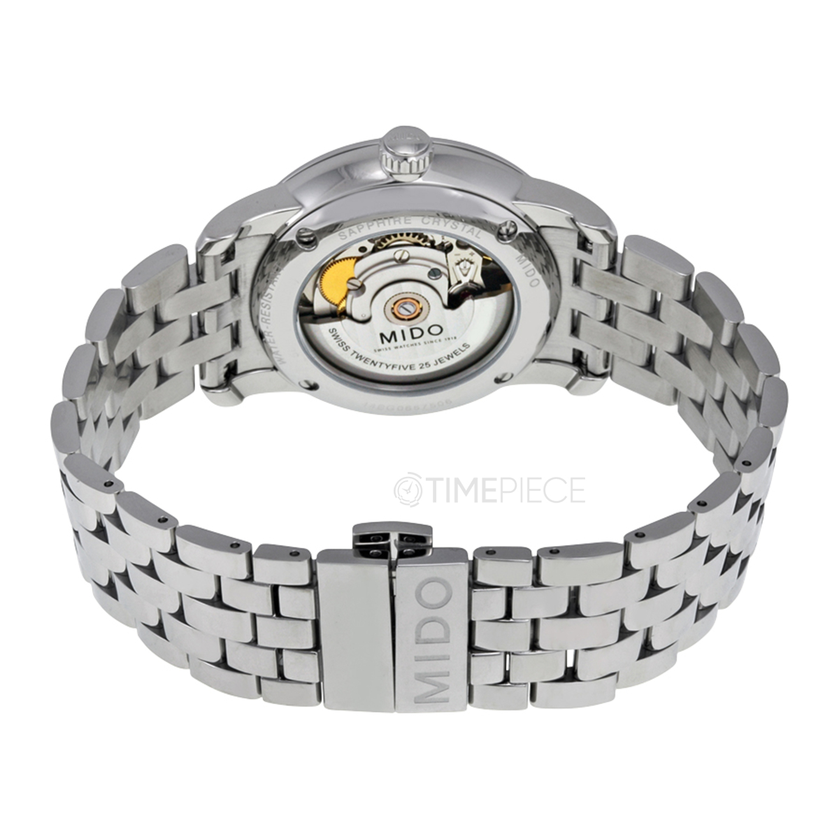 お気にいる】 Mido Mens M86004761 Baroncelli 38mm Automatic Watch