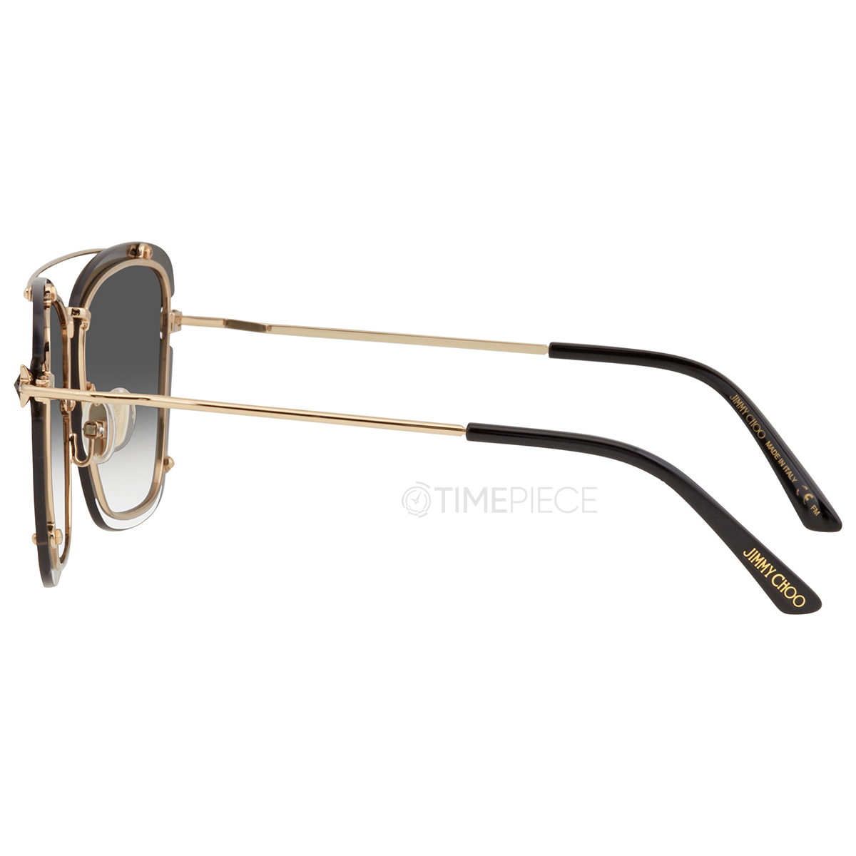 Jimmy Choo Dark Grey Gradient Butterfly Ladies Sunglasses AMBRA/S 0J5G