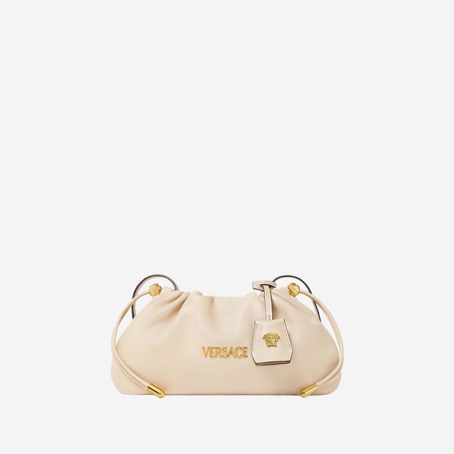 Versace Tag Mini Nappa Leather Bag