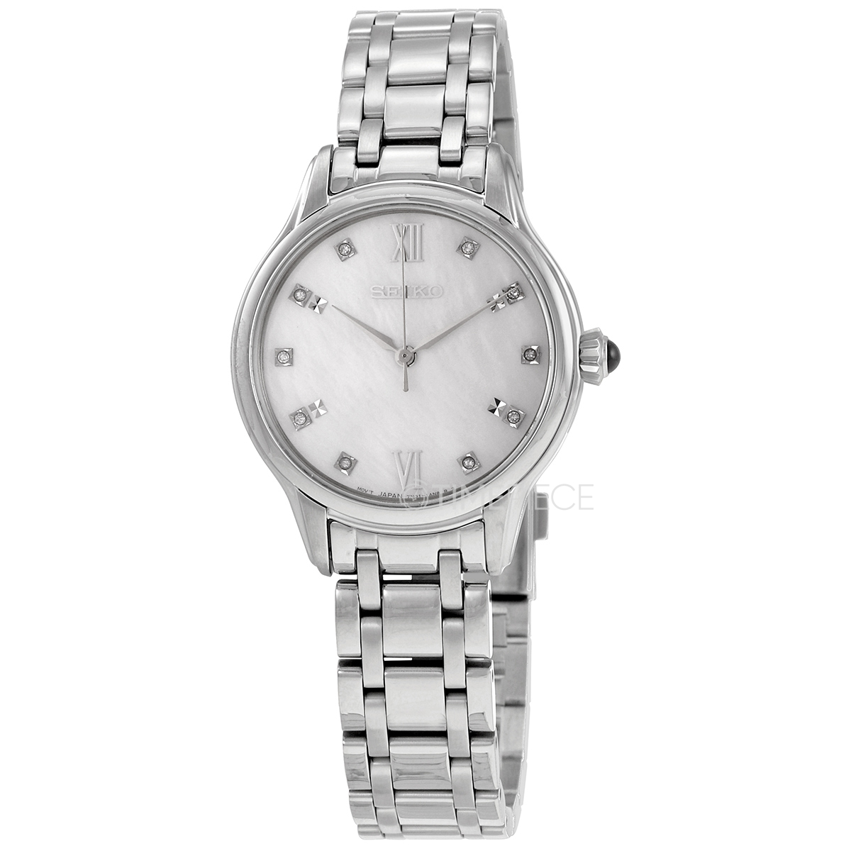 Seiko Core Quartz Diamond Mother of Pearl Dial Ladies Watch SRZ537P1