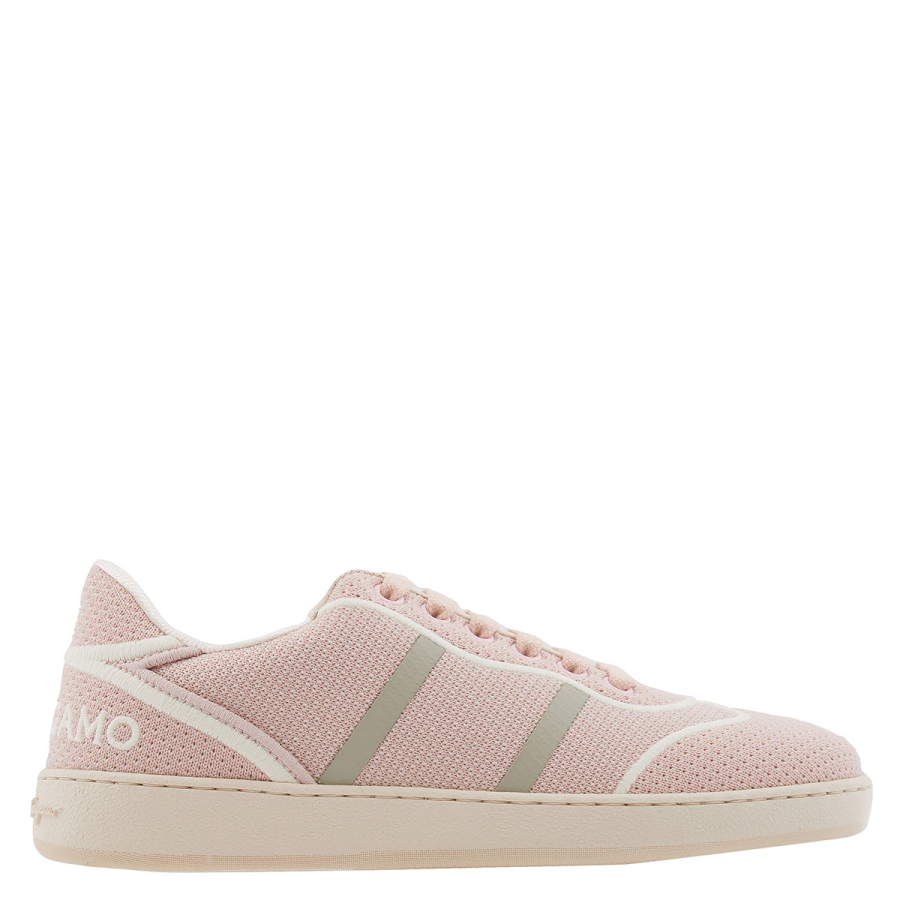 Ferragamo Dedalo Technical Fabric Logo Sneakers