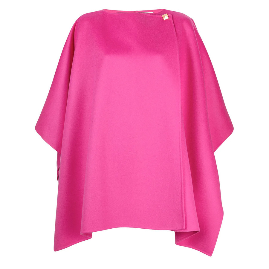 Valentino Garavani Draped Button Cape