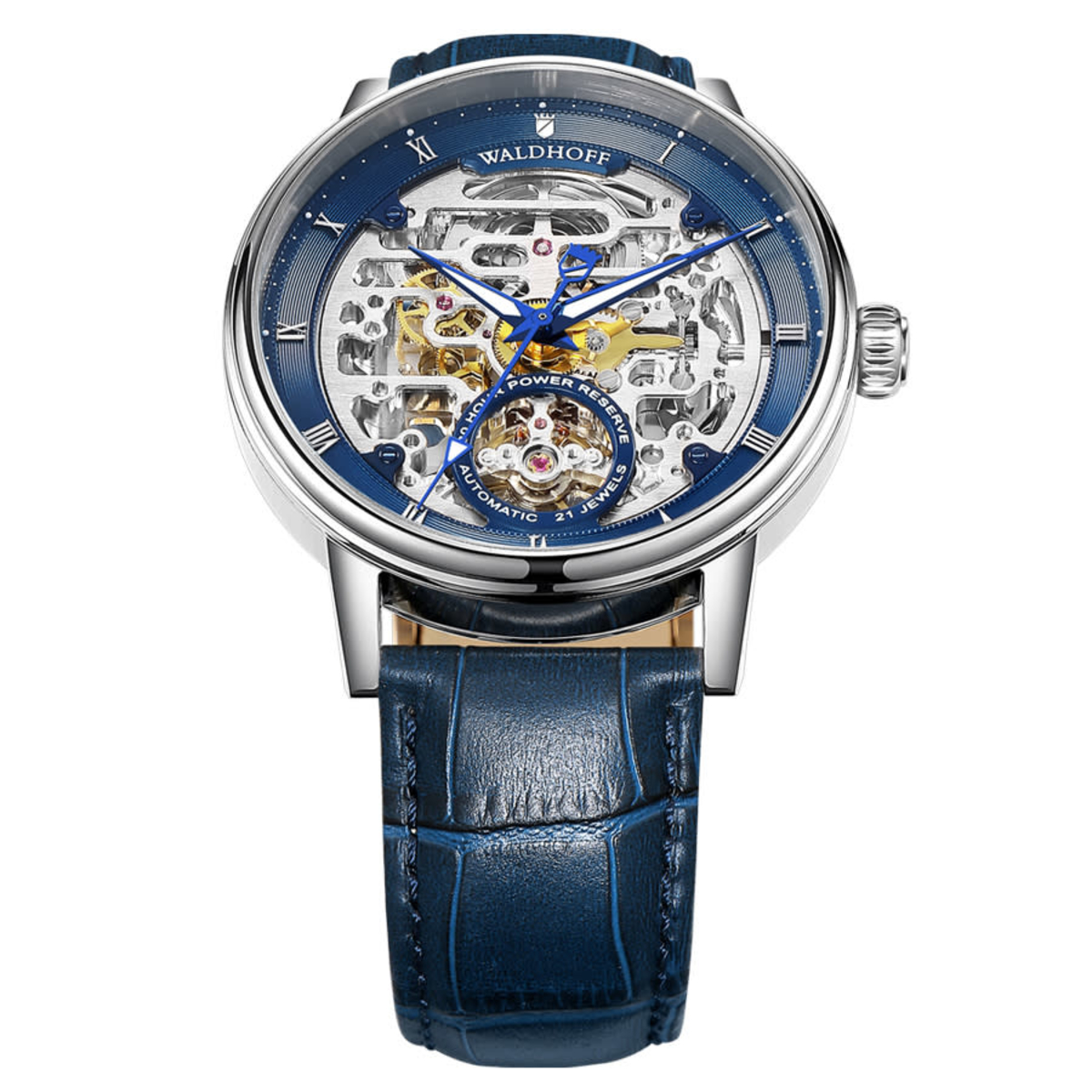 Waldhoff Capital Automatic Blue Dial Mens Watch Waldhoff Capital ...