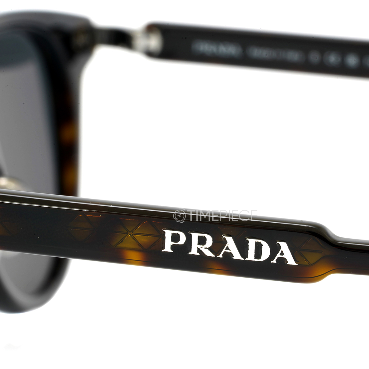 Prada Polarized Black Phantos Mens Sunglasses PR 17YS 2AU08G 49