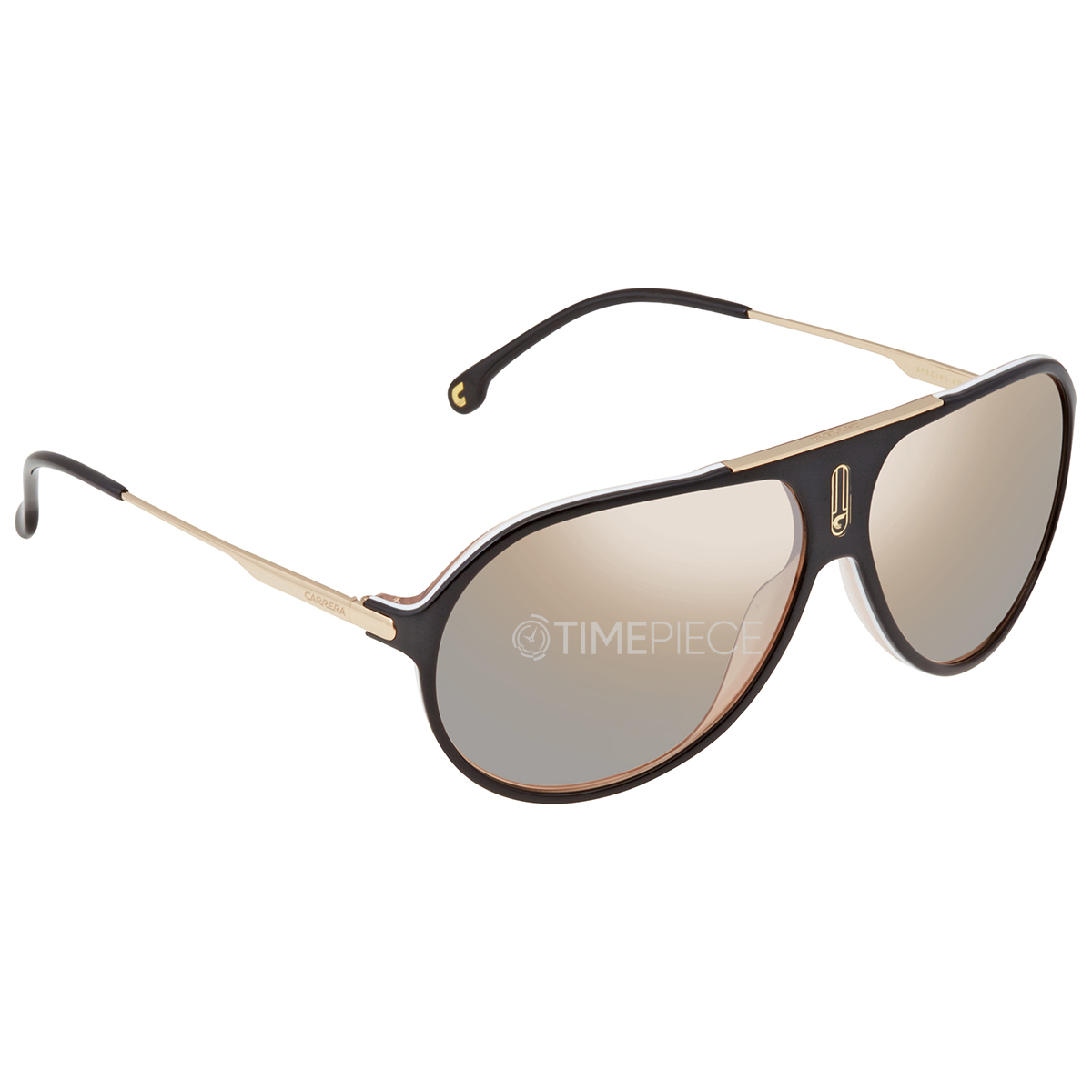 Carrera Brown Mirror Silver Pilot Unisex Sunglasses HOT65 0KDX/G4 63