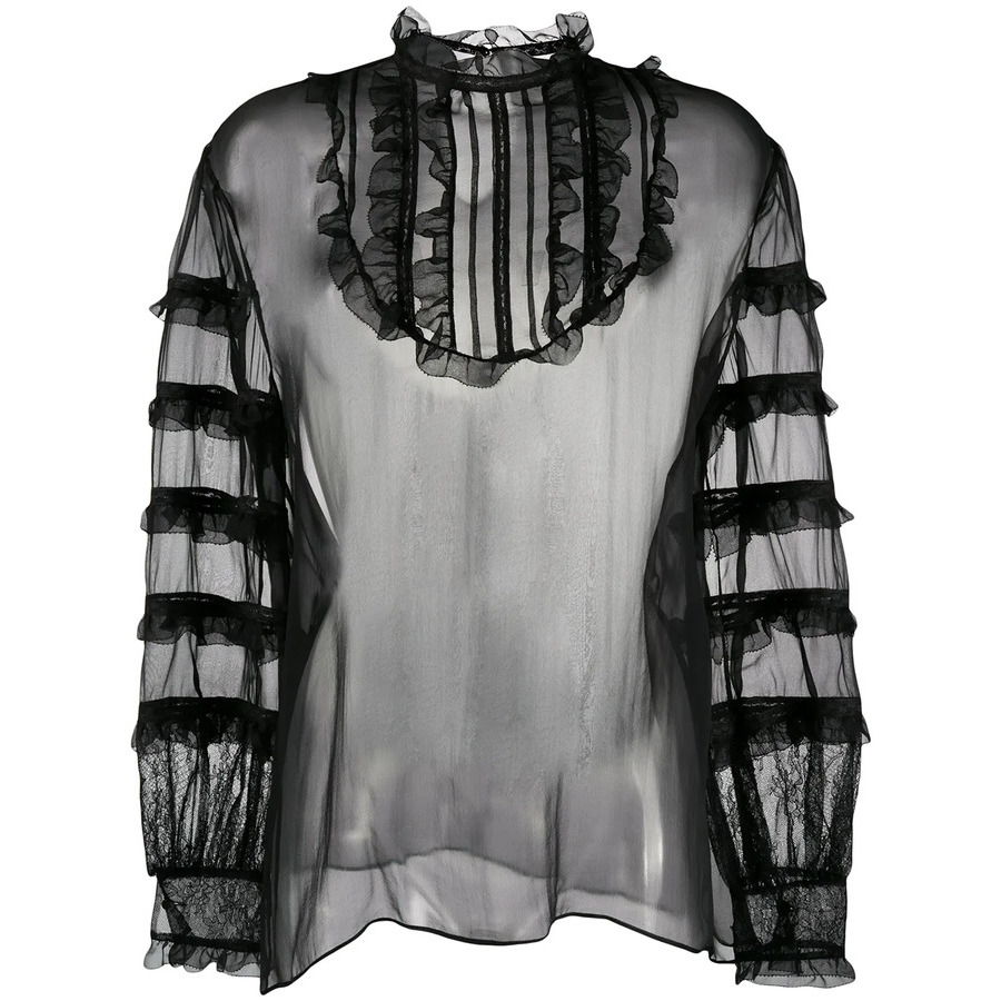 Valentino Garavani Sheer Organza Blouse