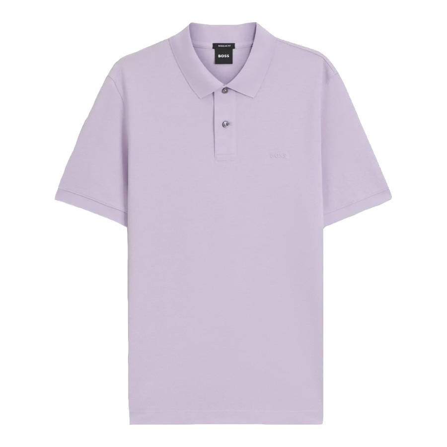 Hugo Boss Pure Cotton Polo Shirt With Chest Logo