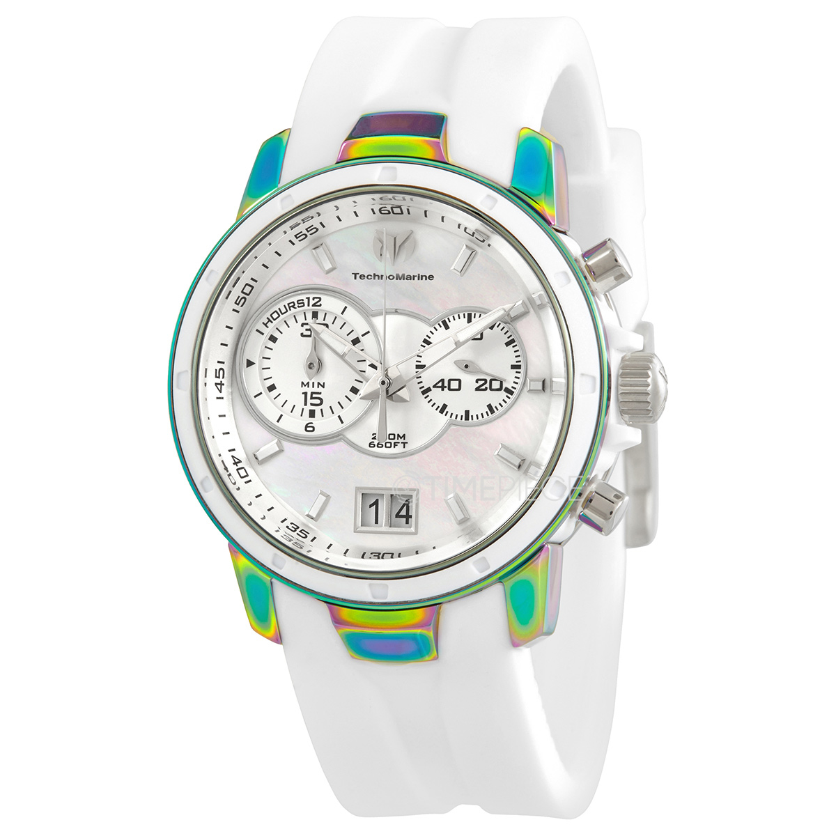 Technomarine Chronograph Quartz Mother of Pearl Dial Ladies Watch