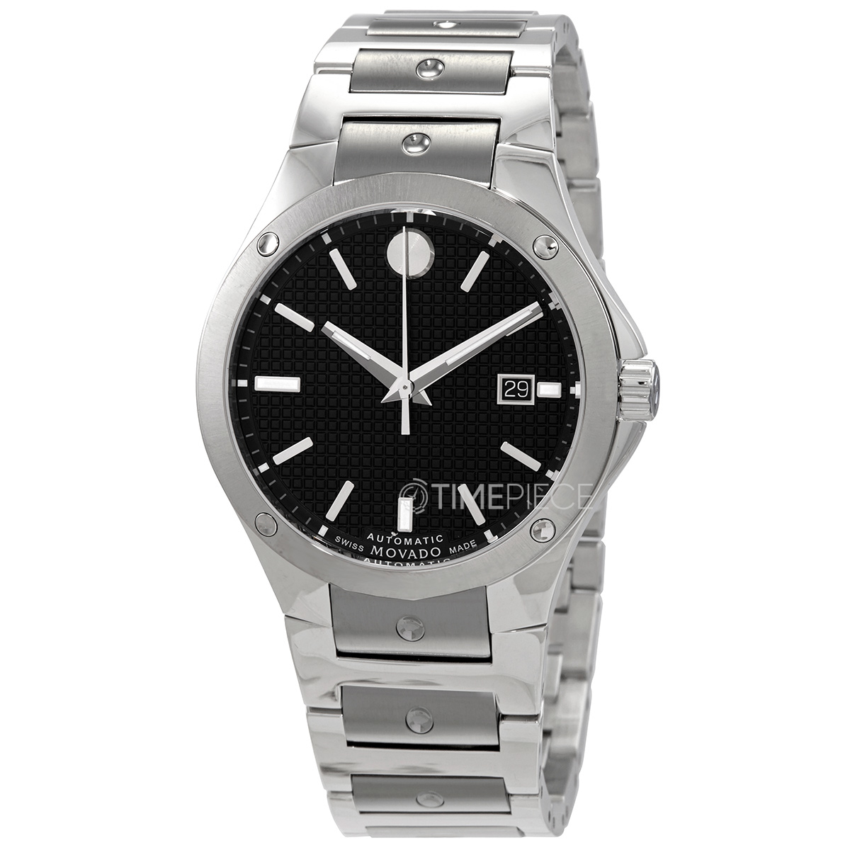 Movado SE Automatic Black Dial Mens Watch 0607551