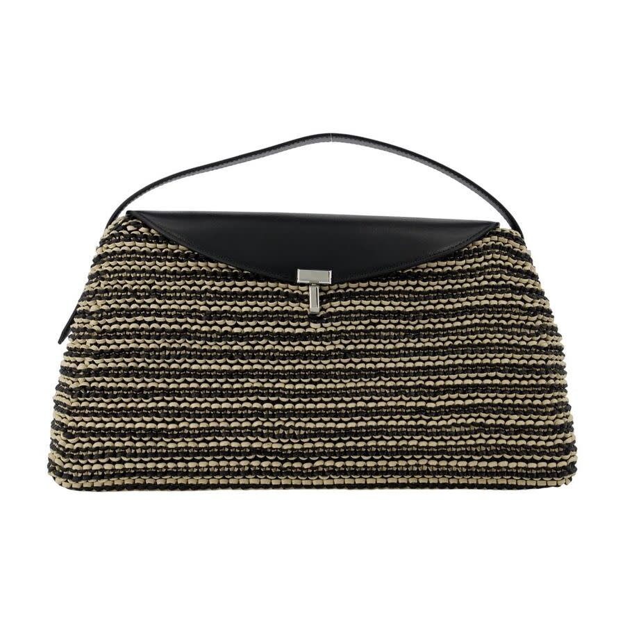 Toteme Top Handle Bag  Black