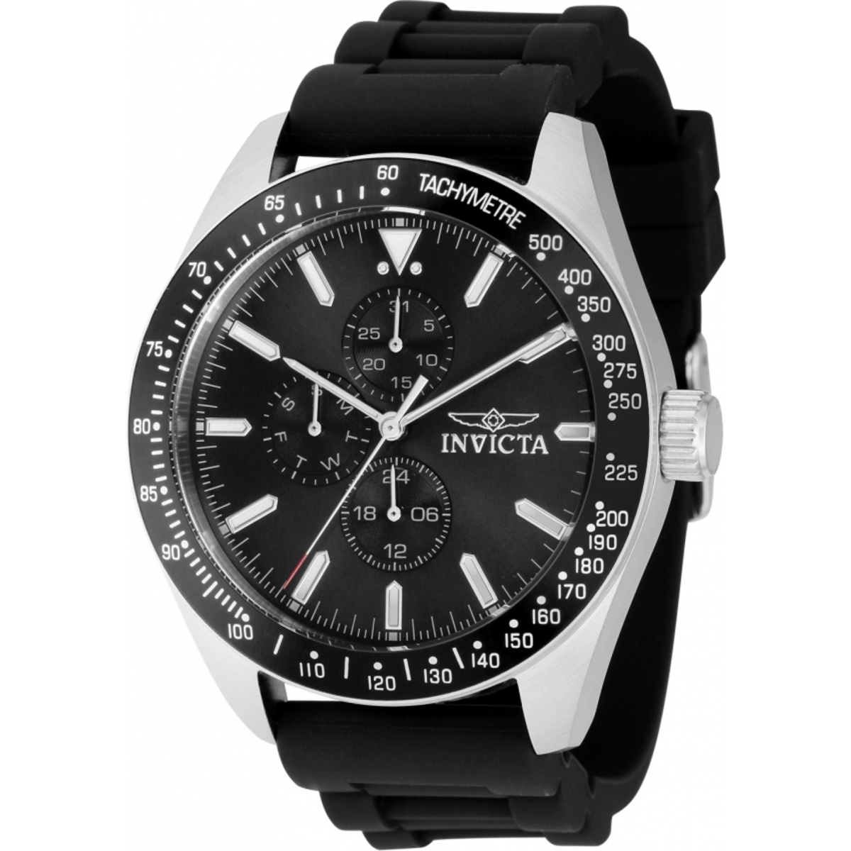 Invicta Aviator GMT Black Dial Mens Watch 38402
