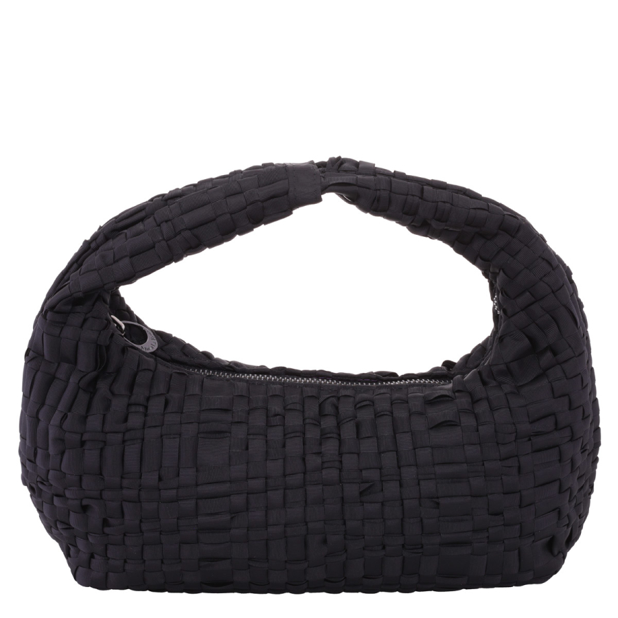 Maria La Rosa Rebirth Woven Ribbon Top-Handle Bag