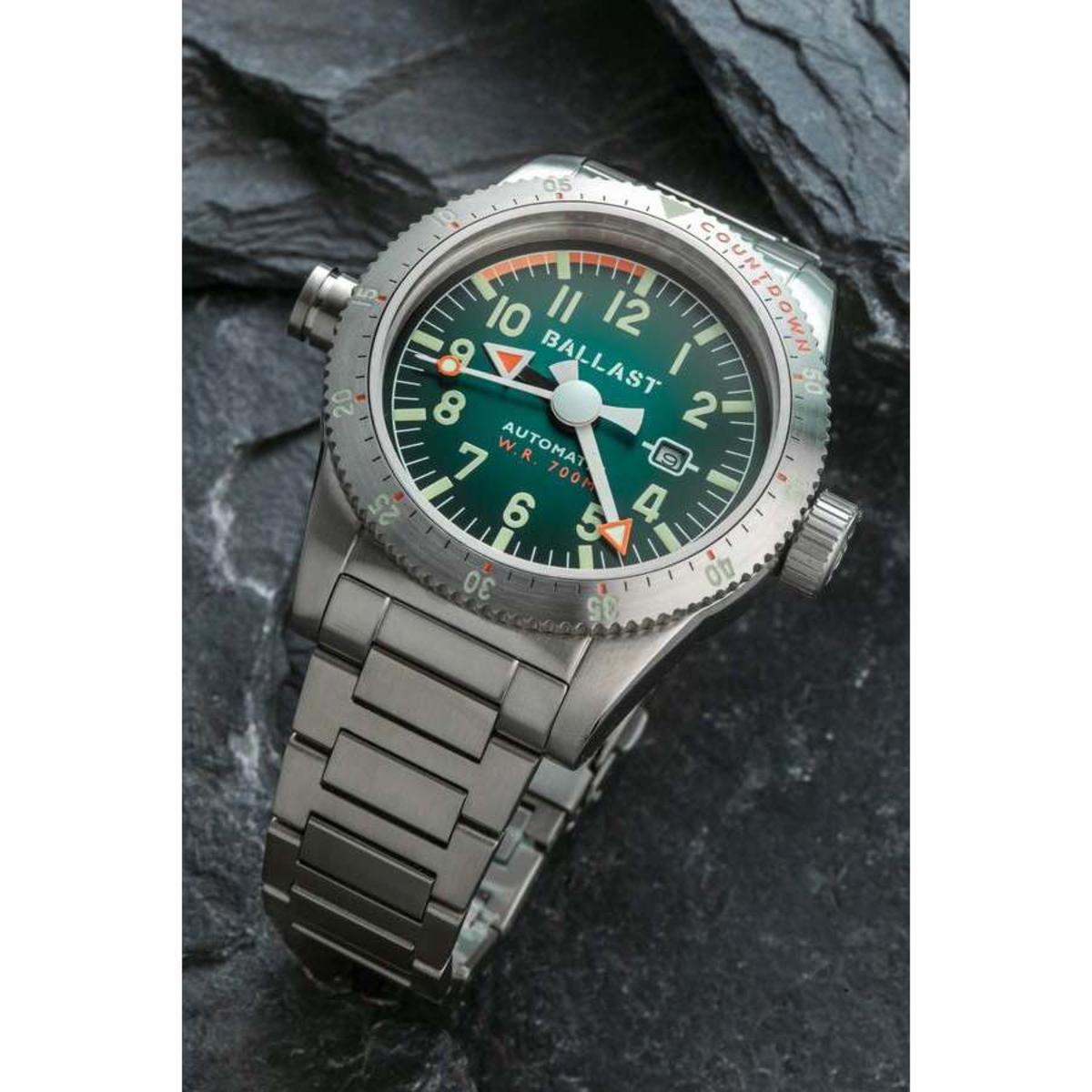 Ballast Amphion Green Dial Mens Watch BL314804