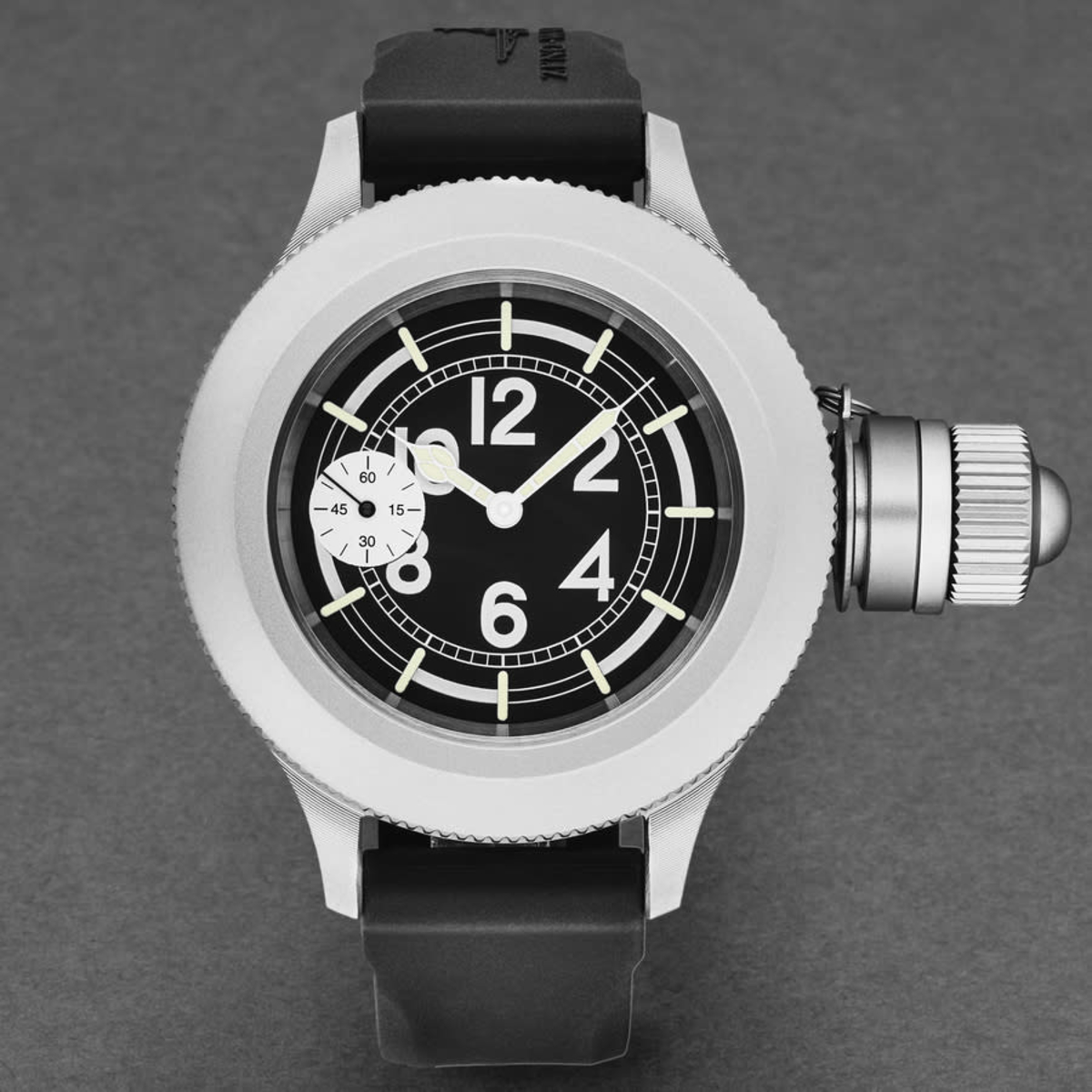 Zeno Euro Army Automatic Black Dial Mens Watch EA-02-B1-9