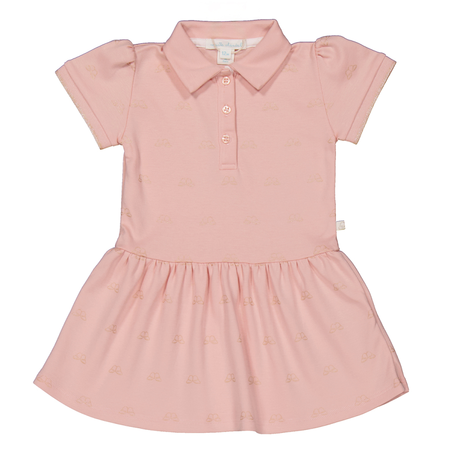Marie Chantal Angel Wing Polo Collar Dress