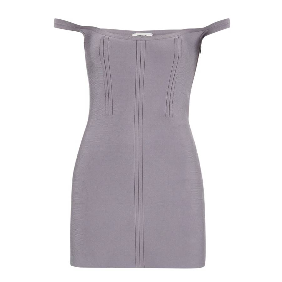 Ferragamo Off-The-Shoulder Corset Mini Dress